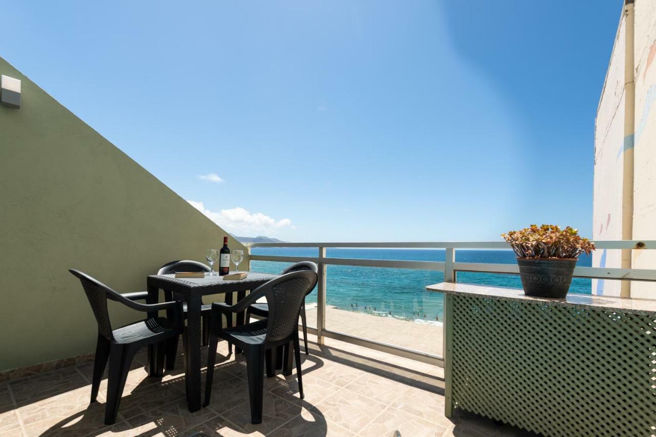 Front Line With Nice Terrace By Canariasgetaway Лас-Пальмас-де-Гран-Канарія Екстер'єр фото